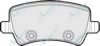 APEC braking PAD1566 Brake Pad Set, disc brake